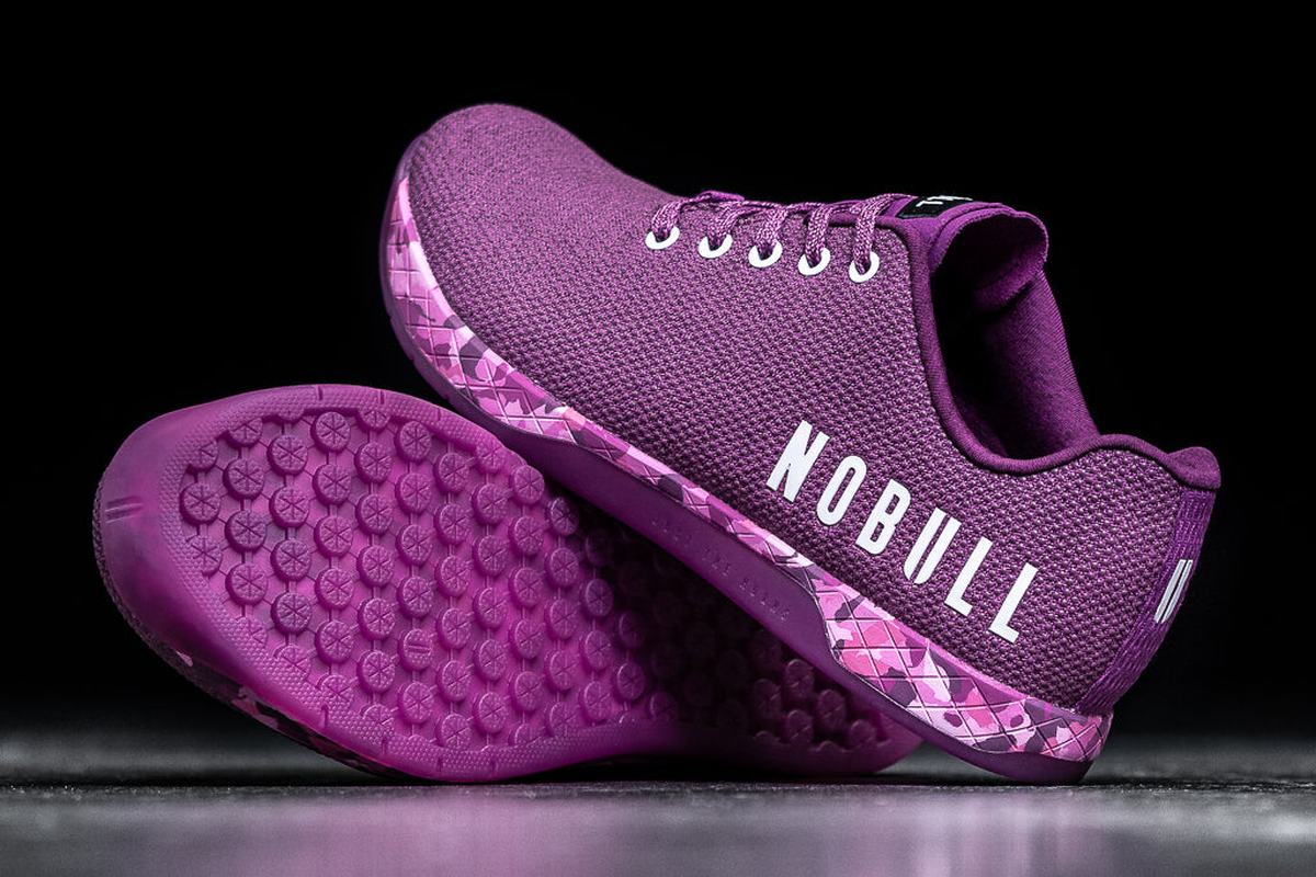 Nobull Superfabric Men's Trainers Purple | Australia (XU6523)